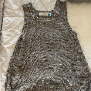 Anthropologie Knitted oversized sweater vest